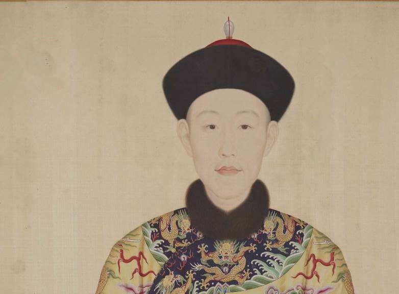 郎世宁画中的清朝皇帝:小胡子雍正有喜感,乾隆长相俊美!
