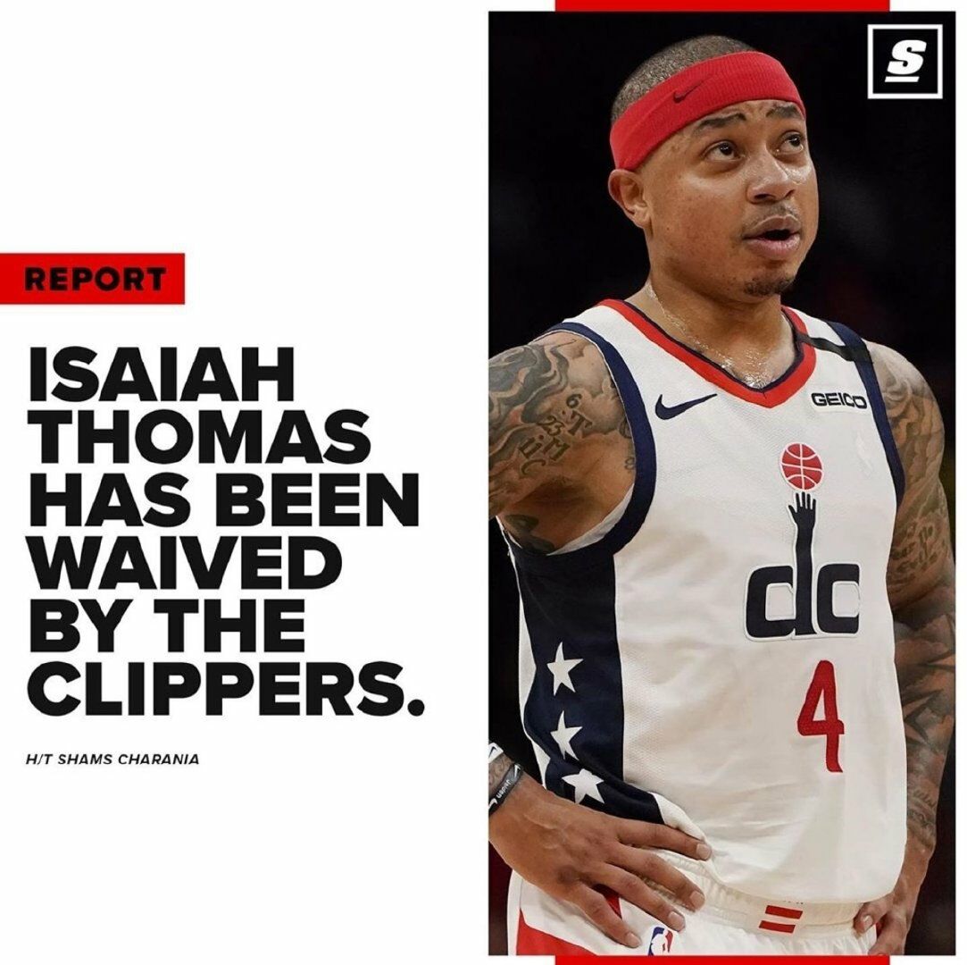 真惨三年换6队全明星首发托马斯被快船裁掉欢迎来cba