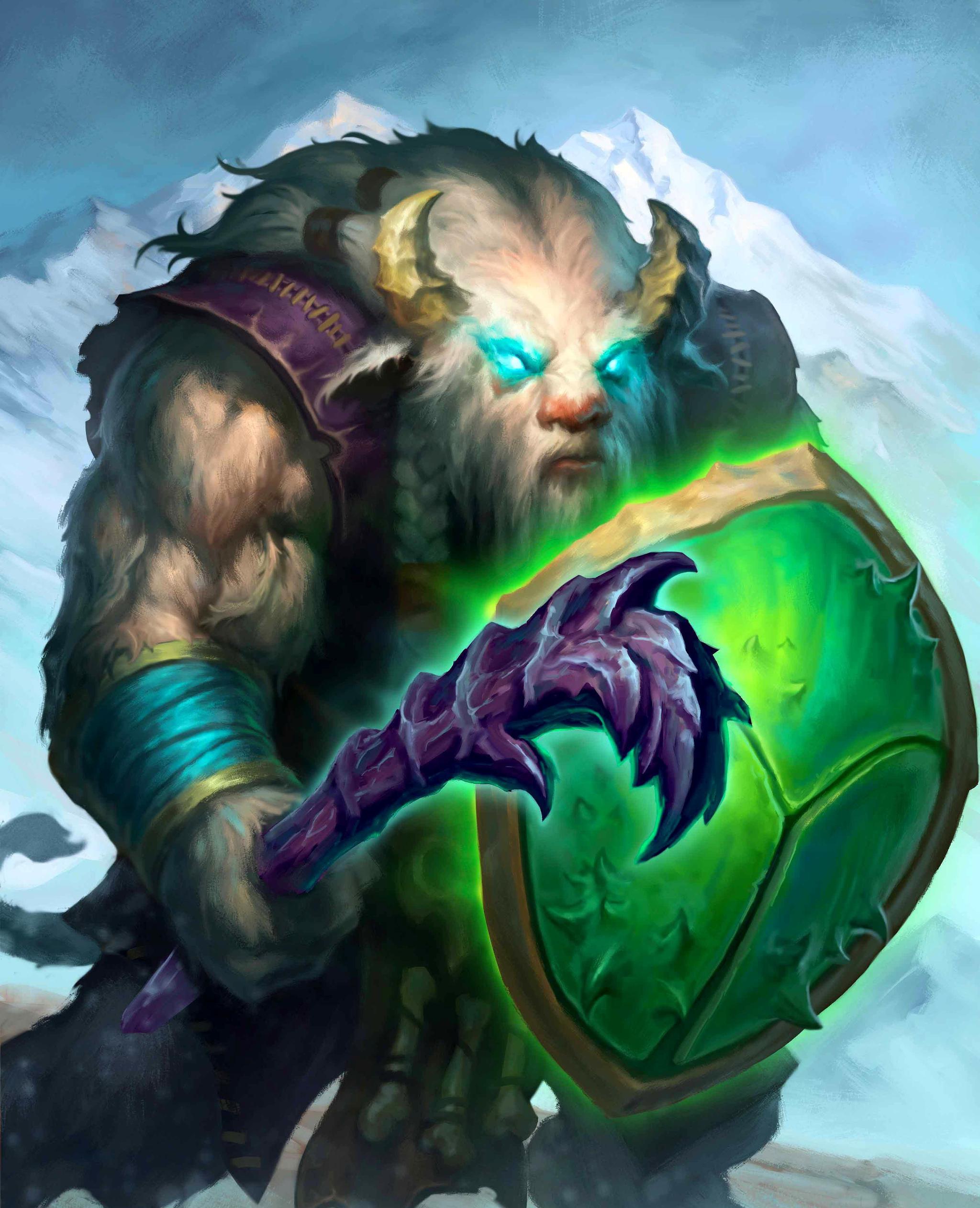 炉石传说超清原画:感受巫妖王的力量,冰封王座德鲁伊篇!|冰封王座|德