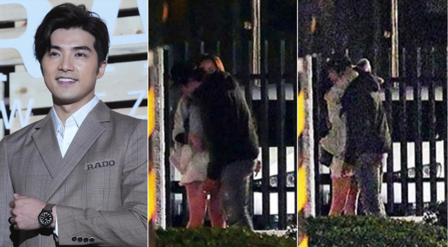 贺军翔暗巷夜会长发妹 张勋杰帮掩护