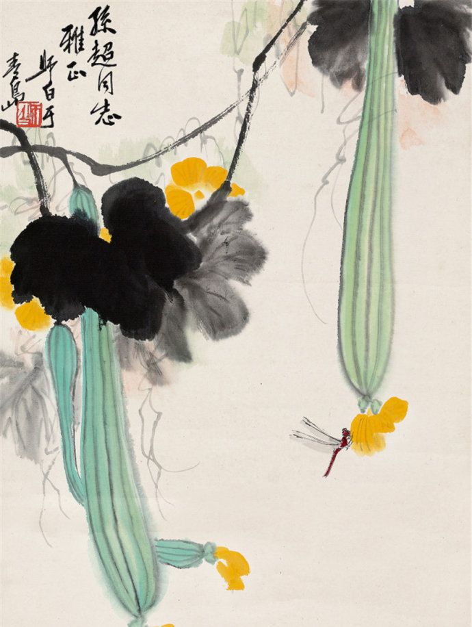 著名大写意画家娄师白国画作品欣赏