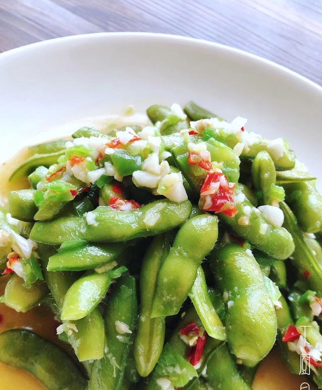 平民小食蒜香毛豆,适合夏季饮酒解乏佐餐