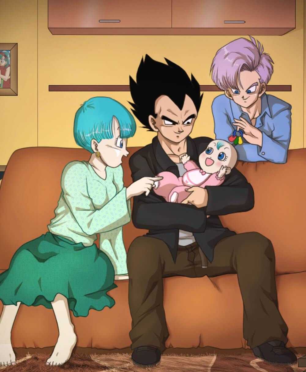 龙珠:贝吉塔女儿布拉的九种状态,儿童期很可爱,超五太惊艳!