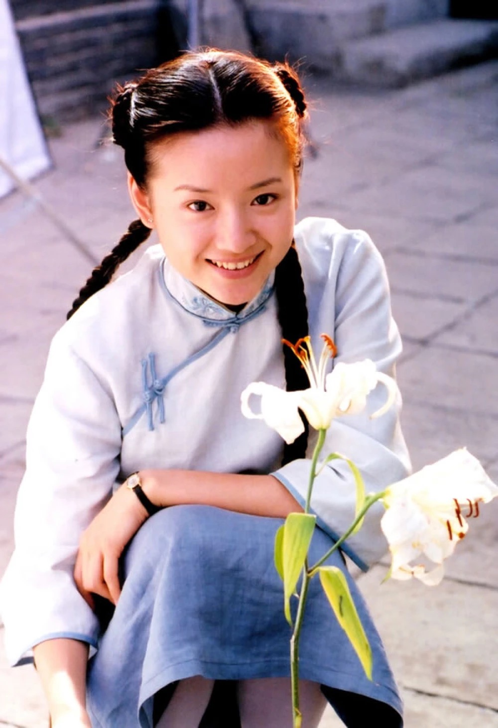 女星换上民国学生装,女神娜扎都没有这位女星美