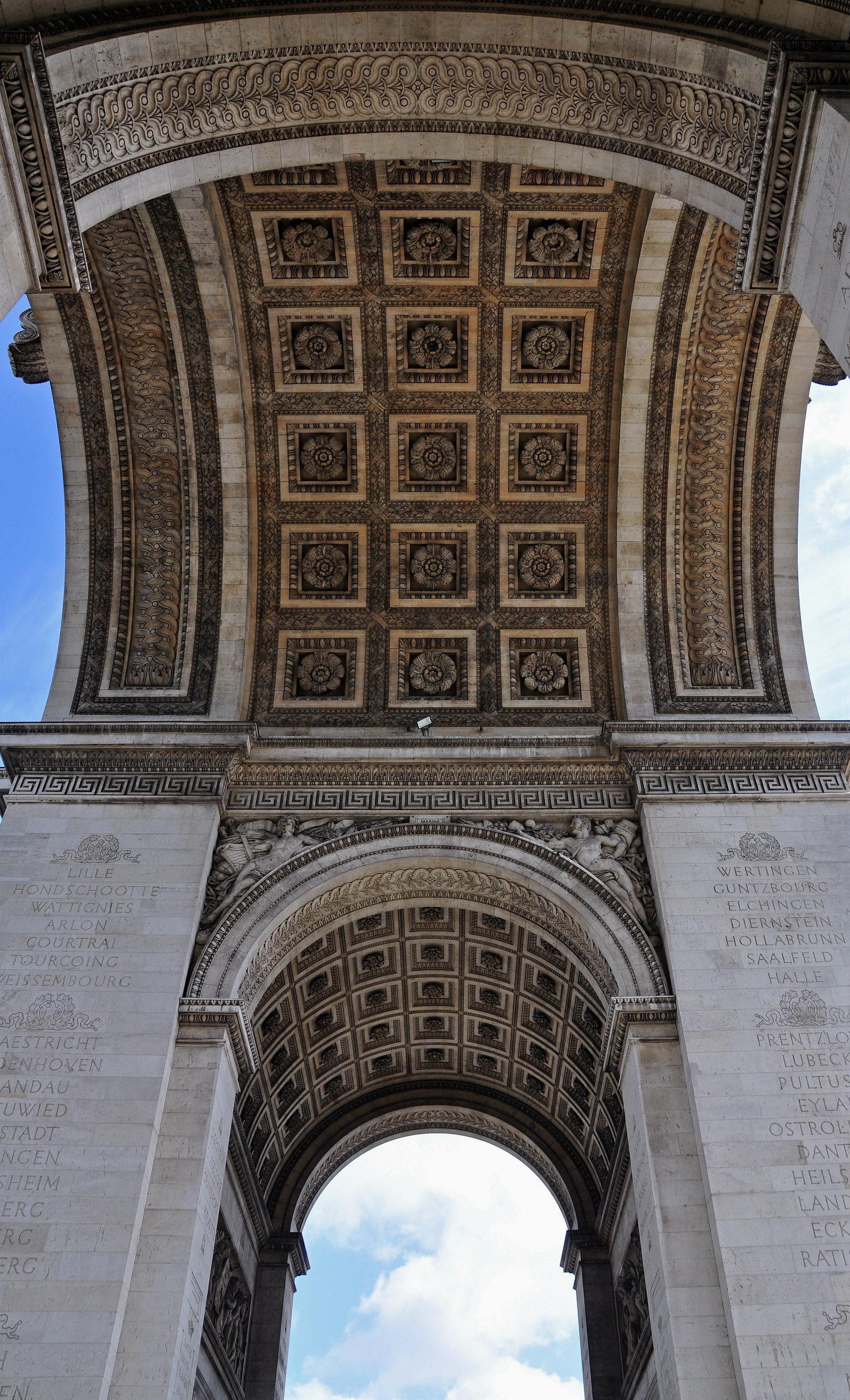 法国巴黎凯旋门高清图片-千叶网