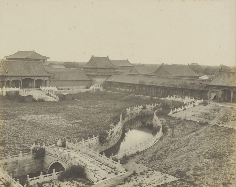 1900年紫禁城老照片看起来与1860年差不多
