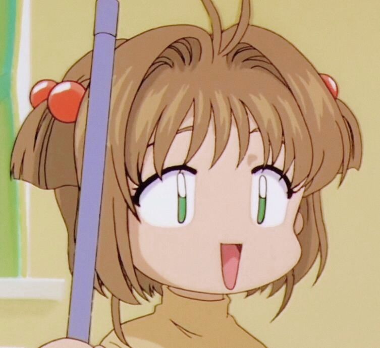 自截魔卡少女樱木之本樱头像太可爱了
