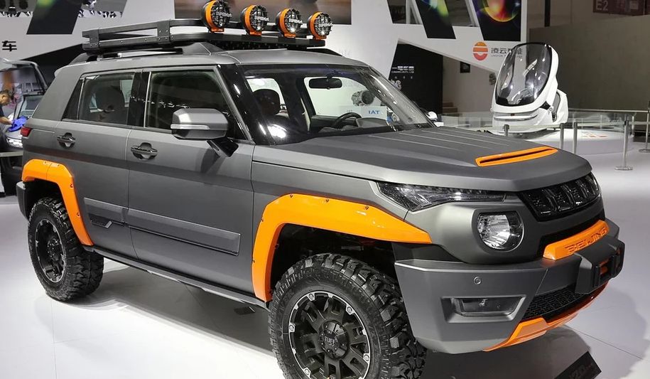 北京bj20:拥有很炫酷的外形,给人一种豪华感