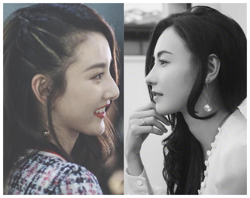 几位高人气女星的侧颜对比,董洁完胜赵薇,最后一对简直一模一样