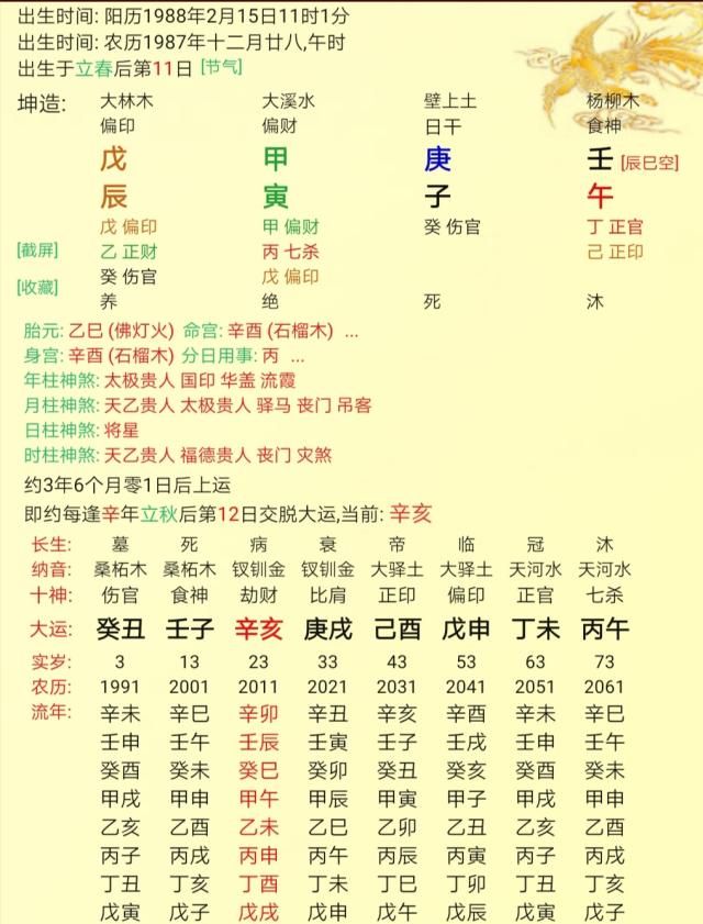 如何对八字原命局的十神生克制化进行“跟踪”