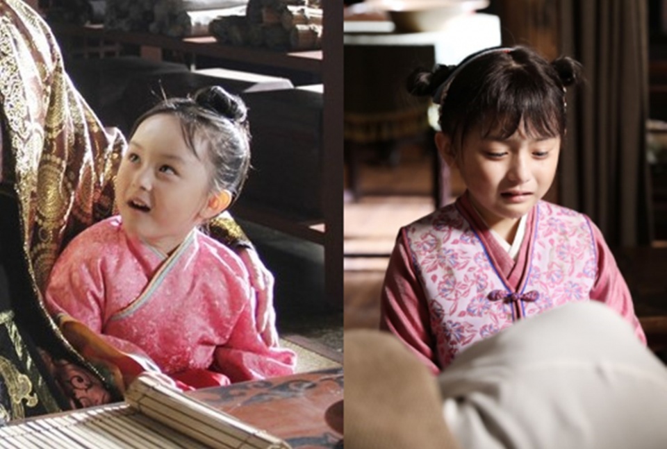 在电视剧《芈月传》中,除了扮演孙俪小时候"小芈月"的角色外,还在电视