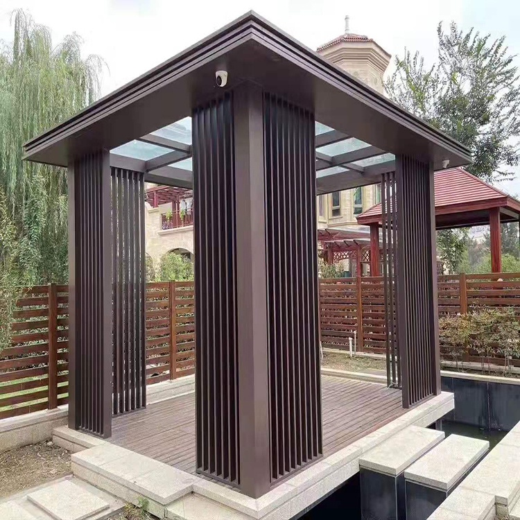 复古中式铝合金凉亭,简约温馨显生活气息,让你的家优雅无可替代