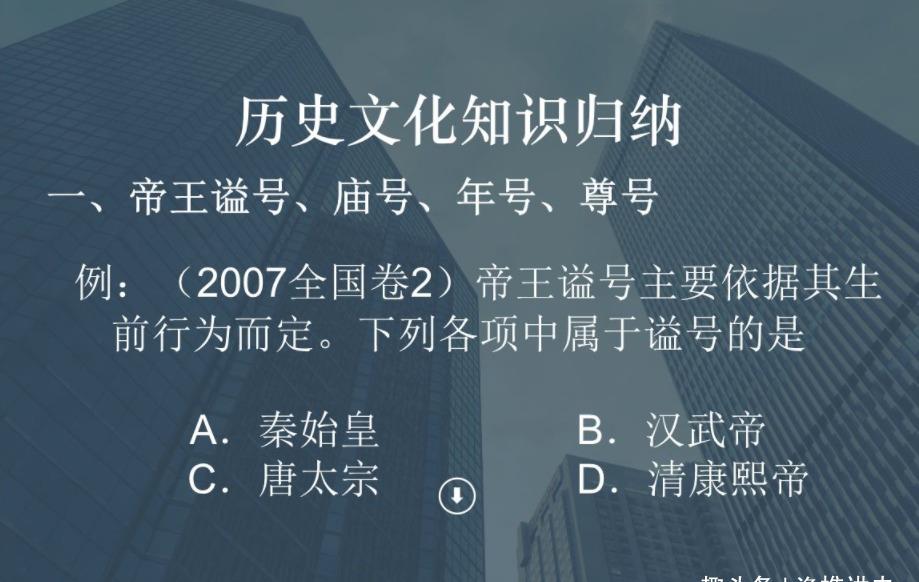 古代皇帝谥号进化史：从一个字到几十个字，从要脸到不要脸|谥号|皇帝|庙号_新浪新闻