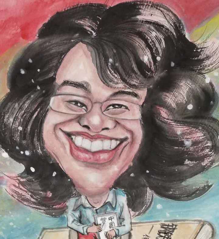 退休干部痴迷漫画几十年,把好多名人都画的"那么丑"