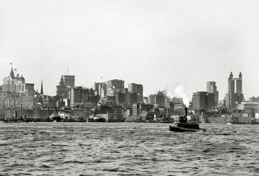 清朝末年的美国什么样80张老照片凸显当时中美差距