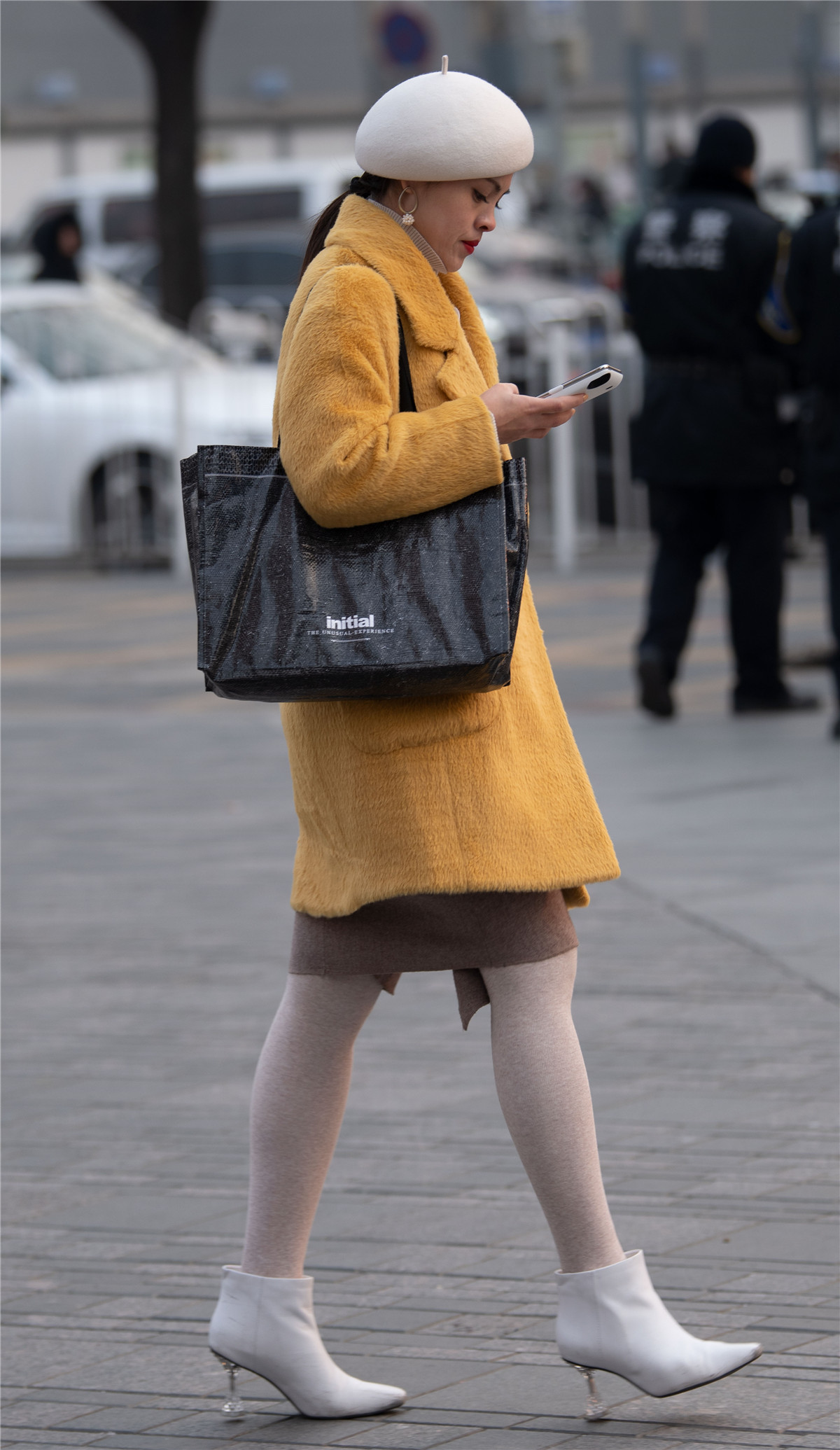 魅力百搭打底袜,紧致流畅显腿长,美女要的就是这感觉