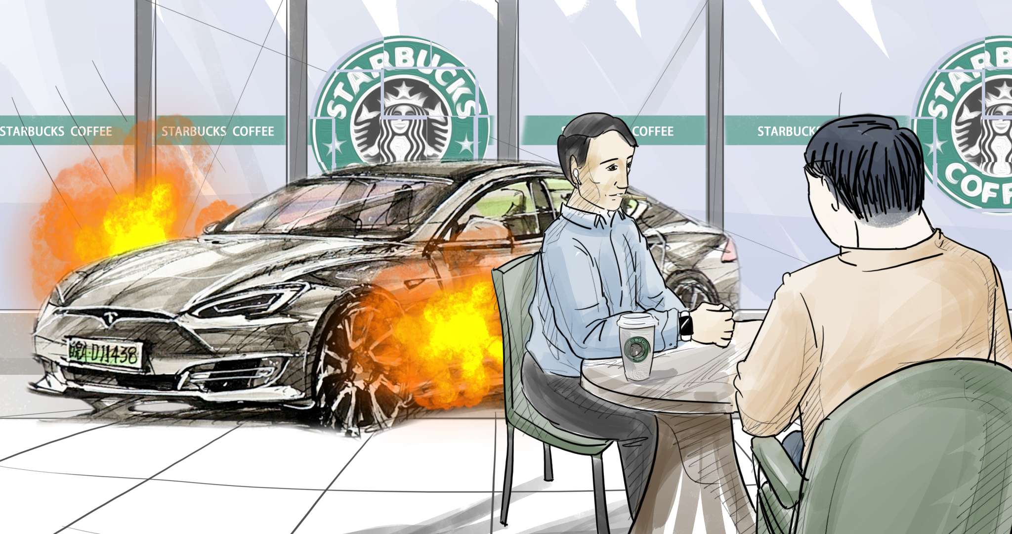 大炮评车特斯拉为什么会爆炸