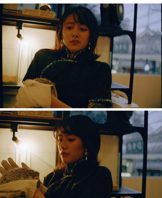 李诞老婆黑尾酱,当纹身遇上旗袍,霸气大佬清丽少女都撩人!