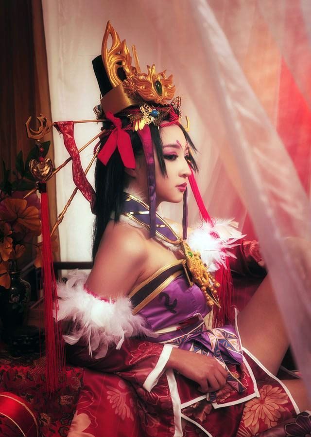 画江湖系列之杯莫停不良人灵主动漫中各位女神的cosplay