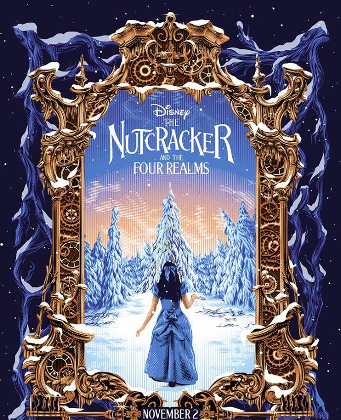 迪士尼真人版新作《胡桃夹子与四个王国》再曝全新预告海报
