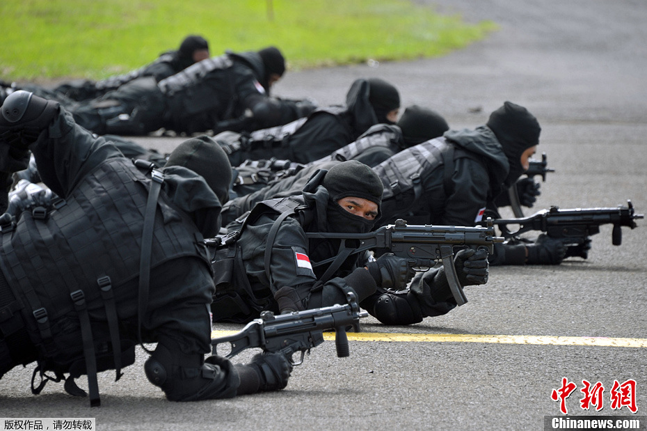 印尼军方成立新精英特种部队应对国内恐袭活动