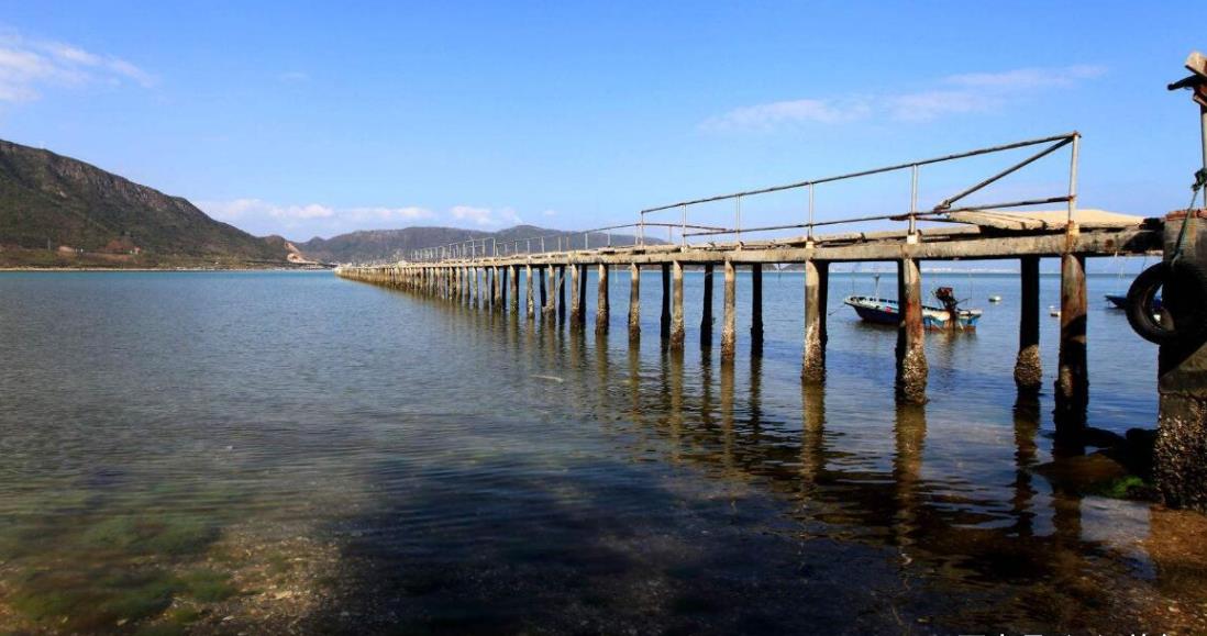 深圳坝光村原始独立和海边小村