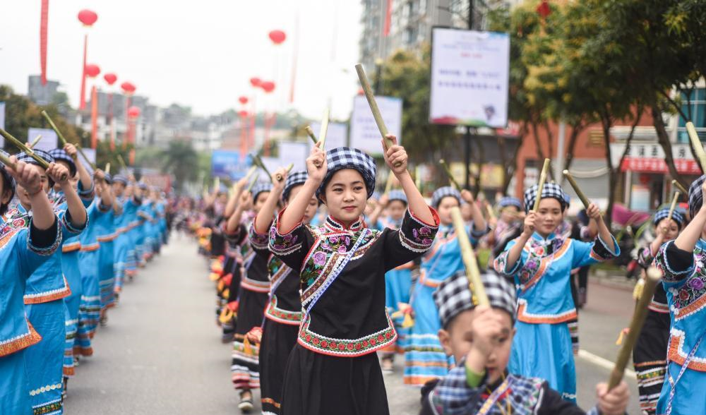 贵州望谟“三月三”布依族文化节开幕|贵州|望谟|布依族_新浪新闻