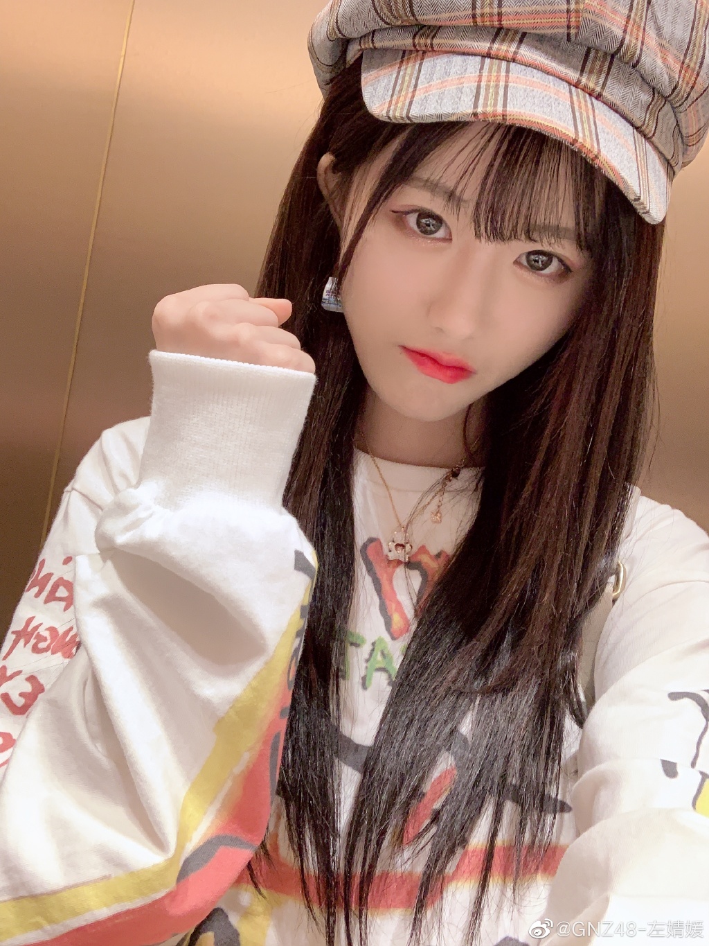 偶像美少女gnz48-左婧媛迷人写真美照