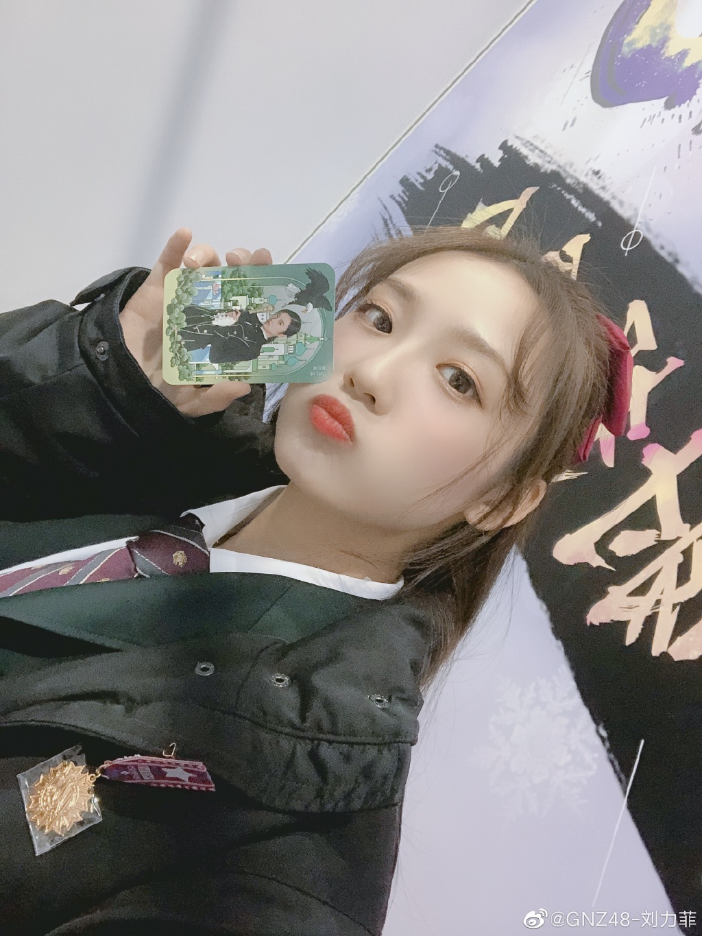 偶像美少女gnz48-刘力菲迷人写真美照欣赏