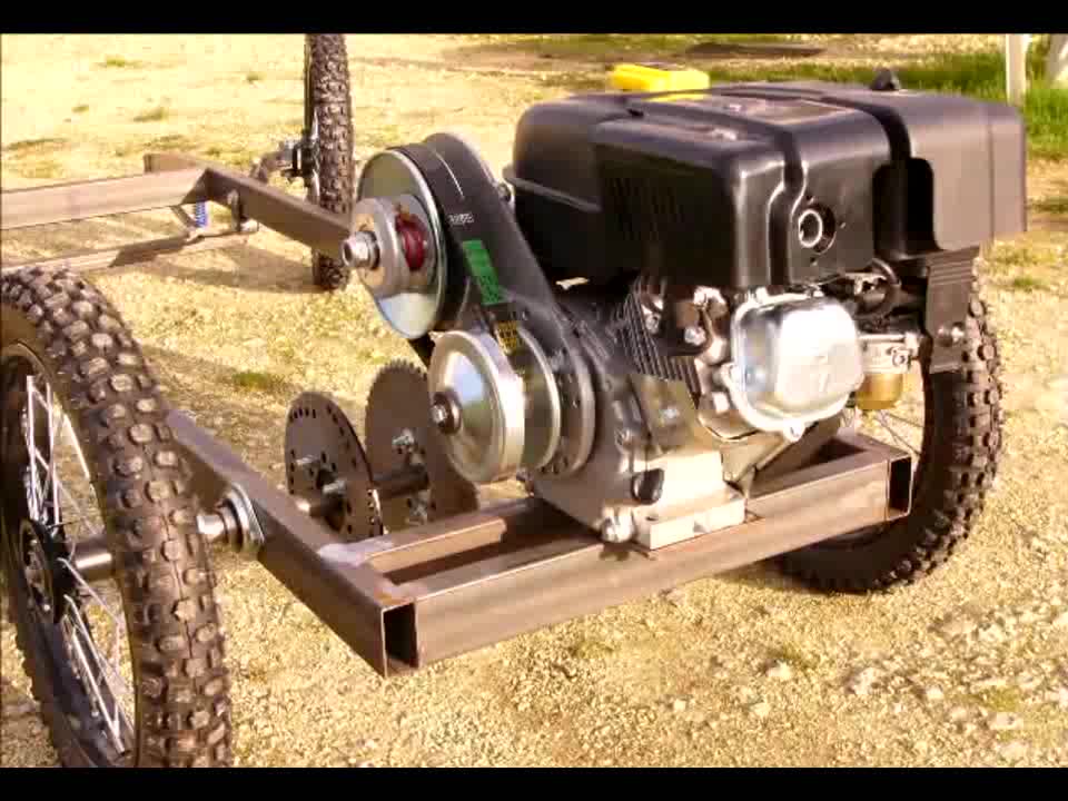 牛人自制底盘转向系统很清晰~!