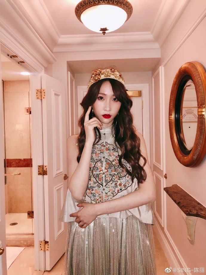 偶像女团SING-陈丽写真美照欣赏