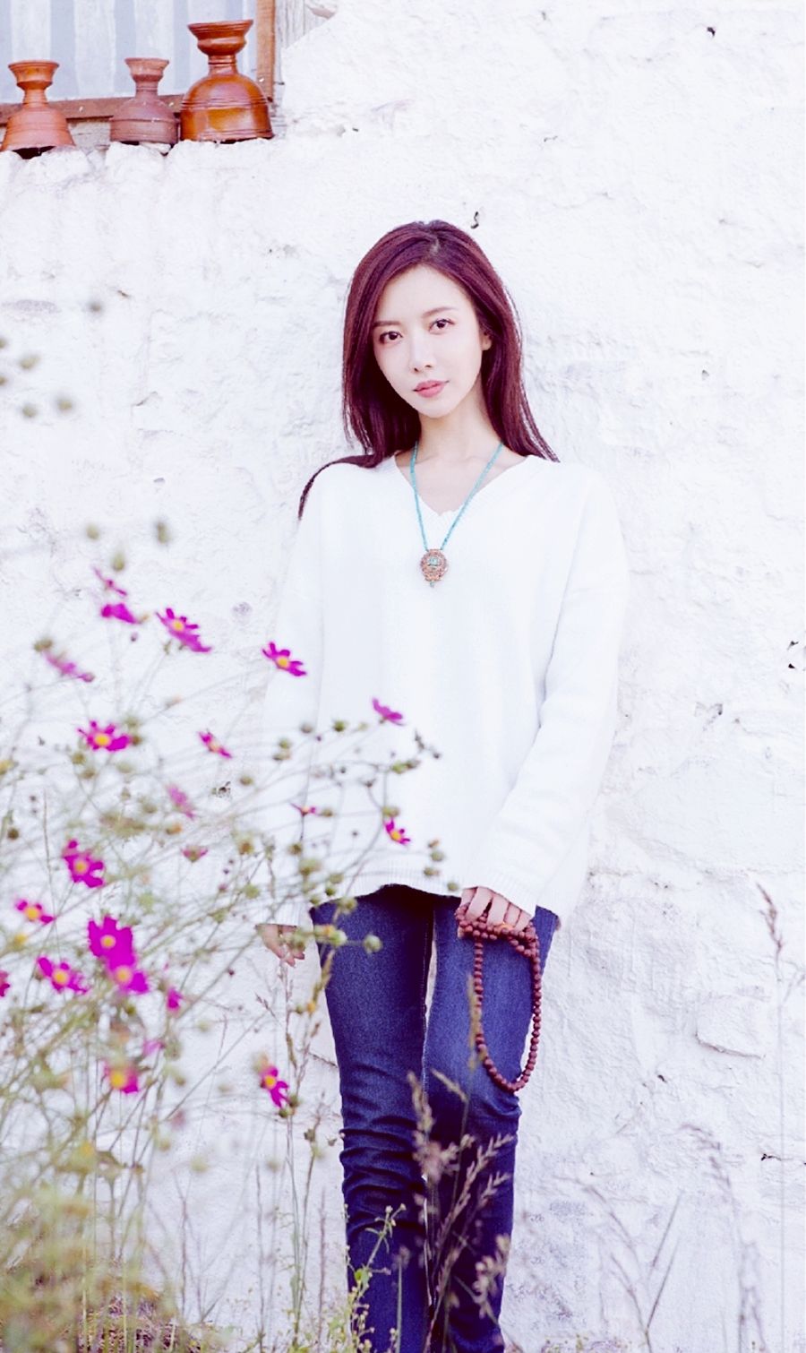 屠炉公主潘时七一个多面美人精致的脸蛋完美匹配各种形象