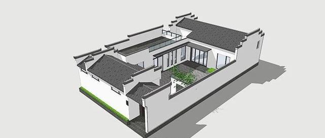 造价不到30万的江南徽派四合院有品位的抢着建一看就有钱