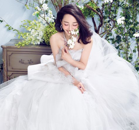 白百何精美婚纱写真,婉约唯美仙味十足_高清图集_新浪网