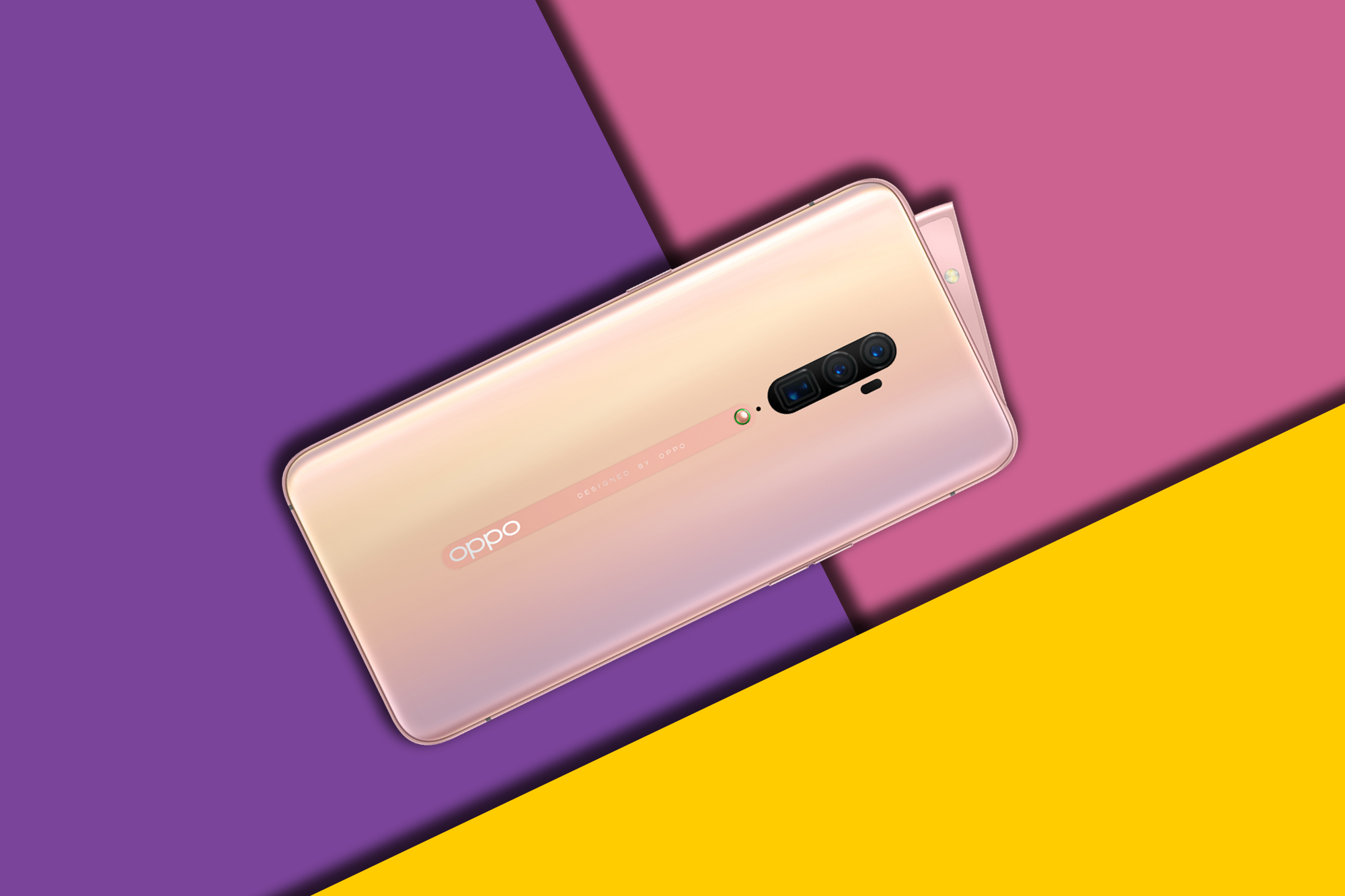 opporeno10倍变焦版薄雾粉图赏亮点太多找不到理由拒绝