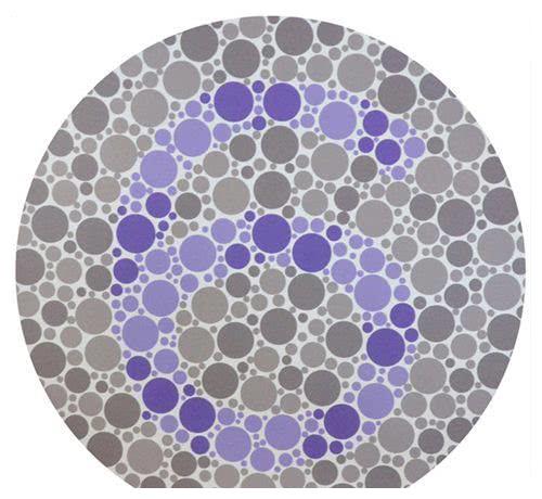 2020年最靓的仔,5张色盲色弱检测图,识别4张不算合格