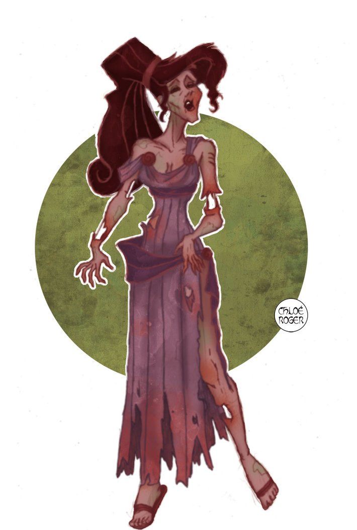 丧尸画风的迪士尼公主,太毁童年了!