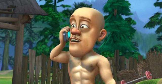 《熊出没》中光头强不为人知的一面,原来强哥也有帅气的肌肉