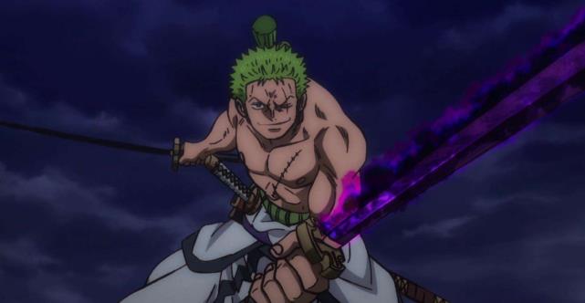 佩刀,而且阎魔可是实打实的砍伤过凯多的身体,所以阎魔现在在索隆身上