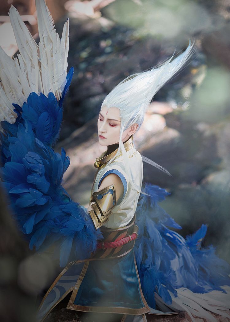 王者荣耀云中君cos:黑夜苏醒盲目,东边归去飞鸟