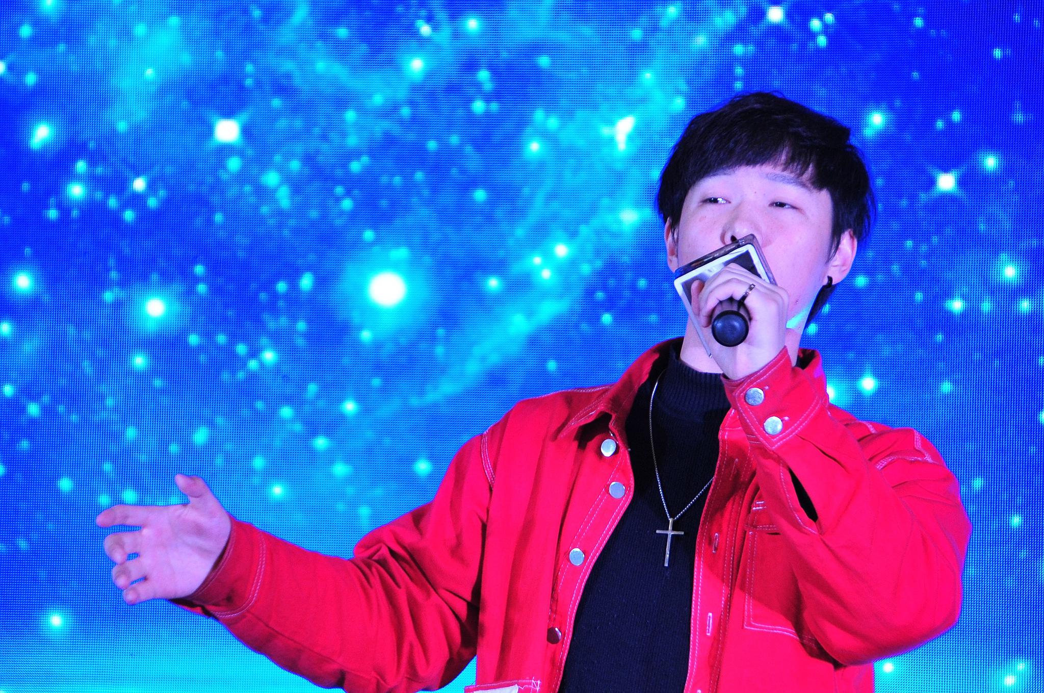 中国好声音全国海选明星巡演襄阳赛区亚军李聪