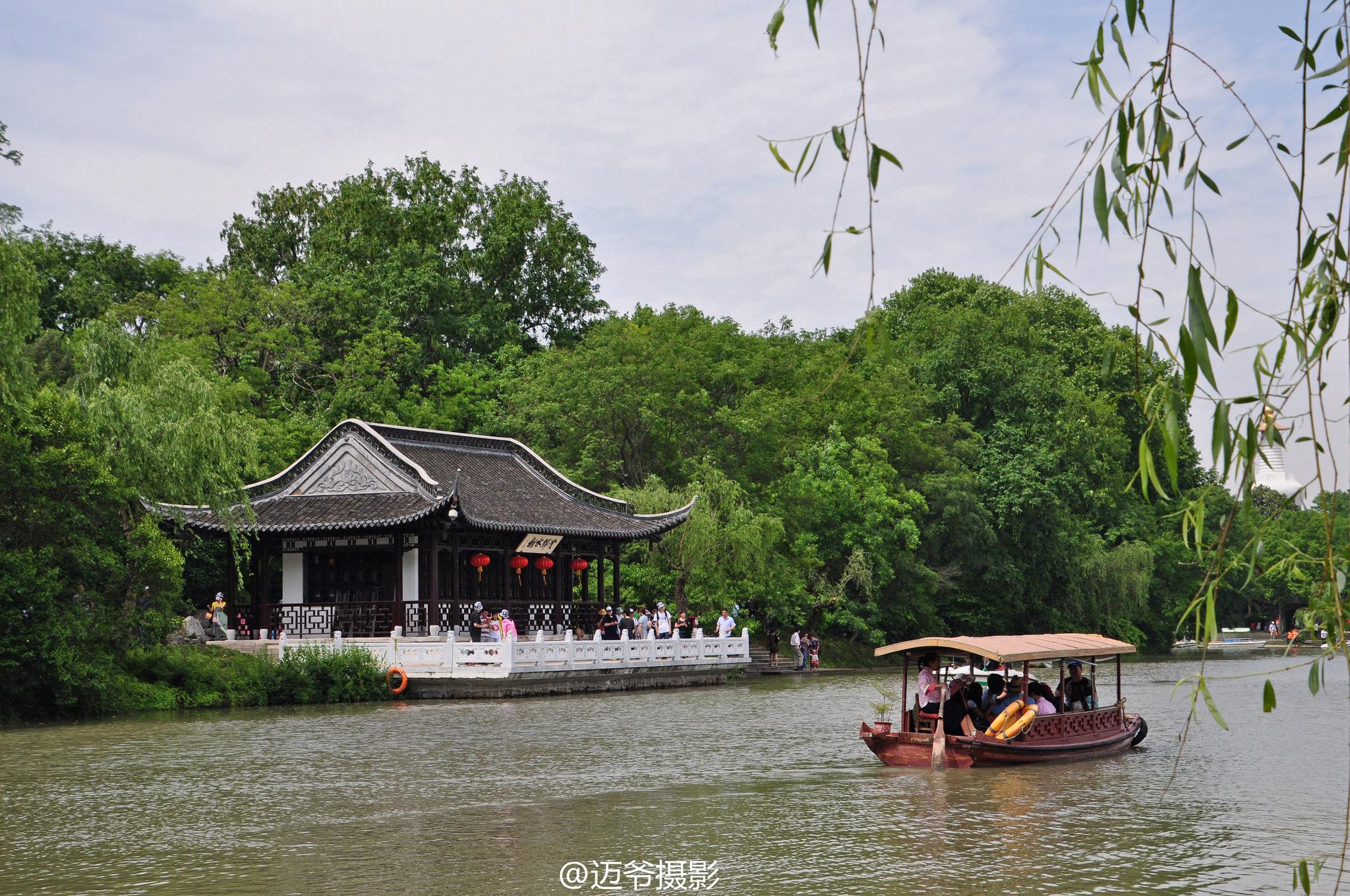 阳春三月下扬州美丽的瘦西湖令人流连忘返原创摄影