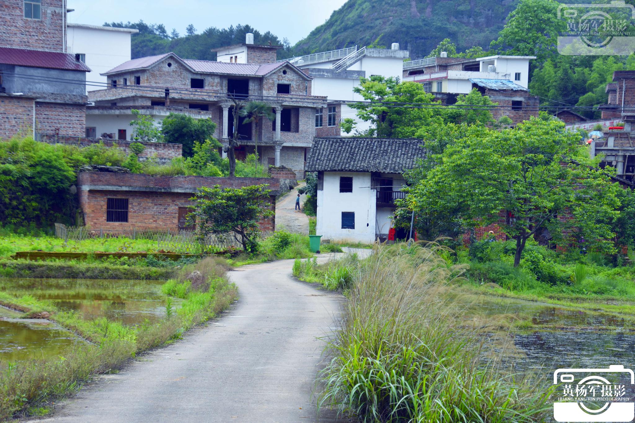 遇见故乡的原风景于都县簸箕村的乡村风光