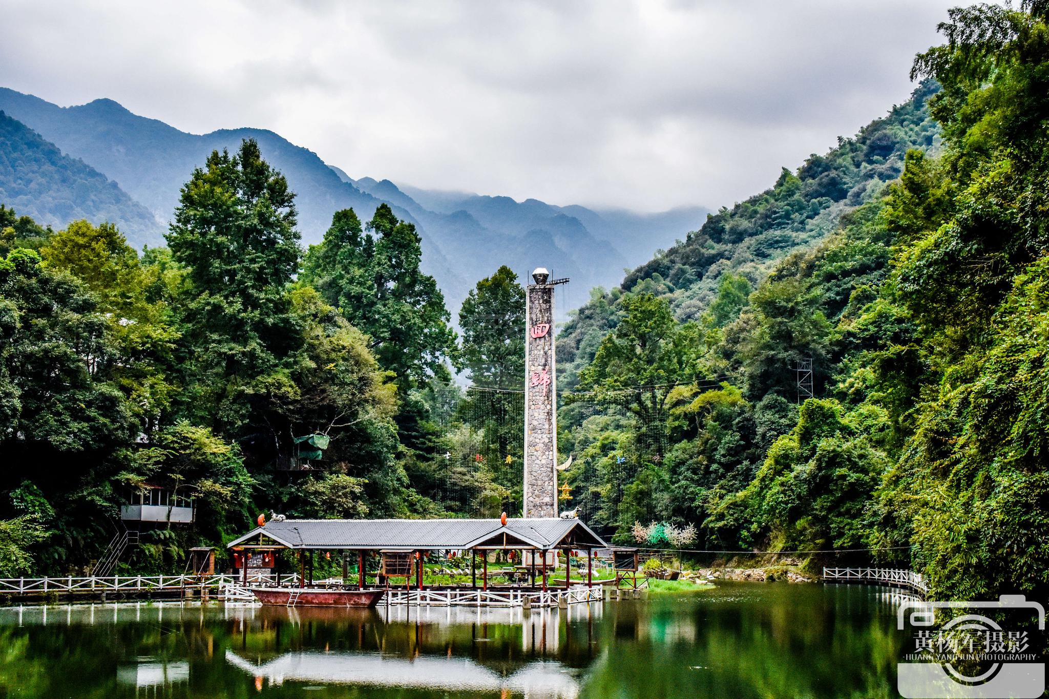 于都县靖石乡屏山牧场的美丽风光