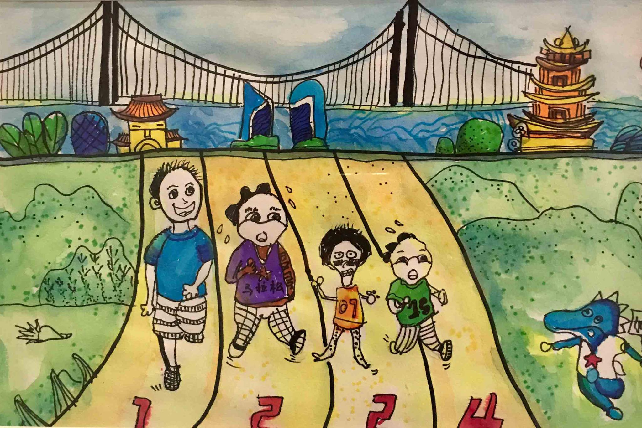 助力武汉军运会 童心画语--儿童绘画作品展(武汉 合美术馆)