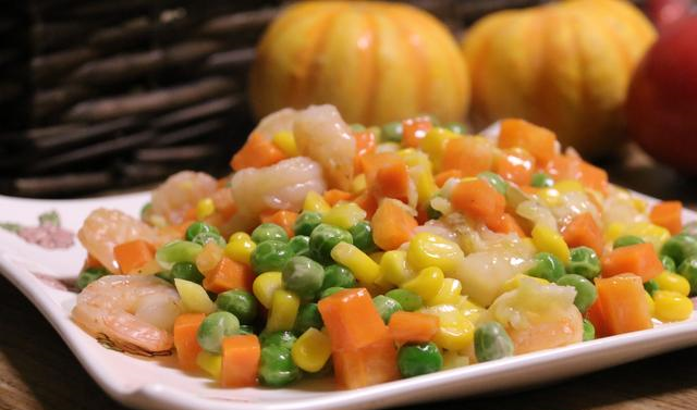 孩子最爱吃的虾仁做法,卖相好又营养下饭,比饭店点的划算多了|虾仁|相