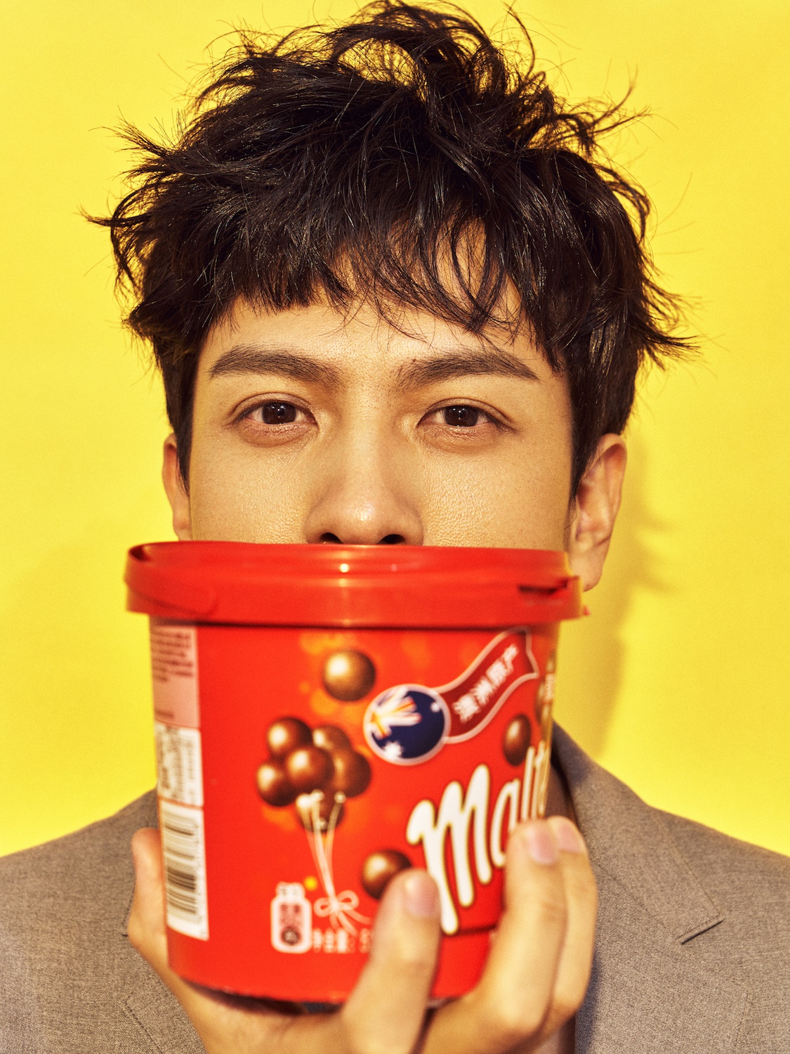 马敬涵休闲西装时尚帅气 摩登绅士不失少年感