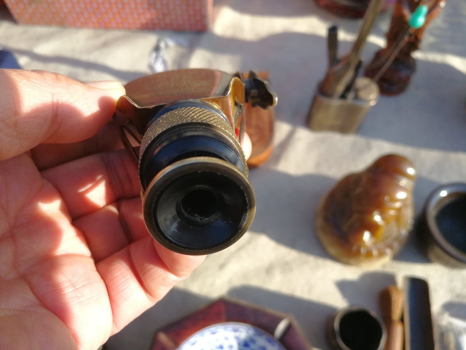 古玩地摊入手一个民国稀罕老物件内行说是清代的是捡漏了吗