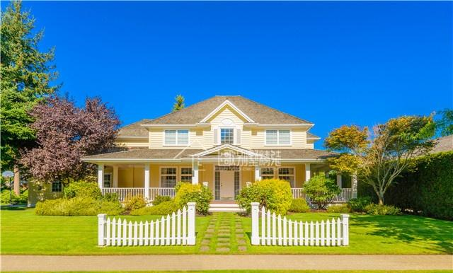 美国乡村别墅真是太漂亮了,网友留言中国农村小别墅真的没法比