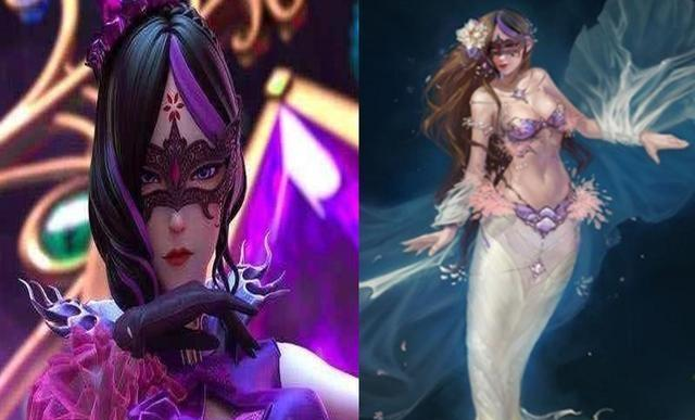 叶罗丽五位美女化身美人鱼王默很梦幻冰公主高贵美丽